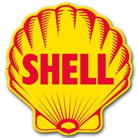 Blechschild Shell Vintage Logo D1184 Vintage Logo Werbeschilder Vintage