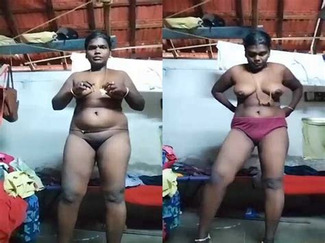 Dusky South Indian Wife Making Her Nude Video AagMaal Cfd