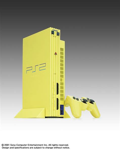 Playstation 2 European Automobile Color Collection Light Yellow Ps2