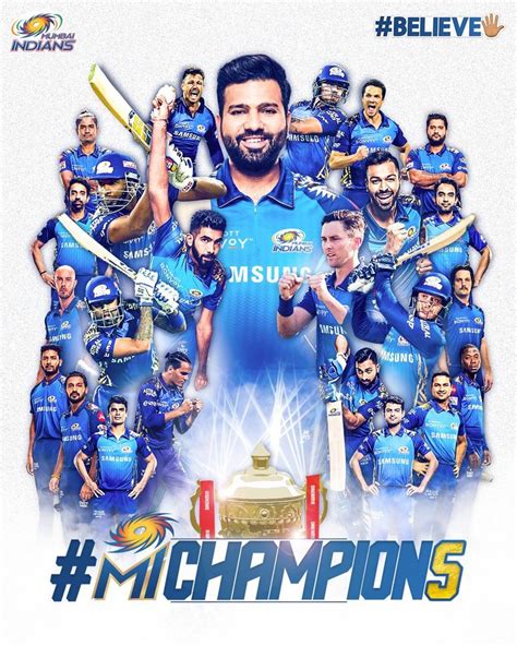 Mumbai Indians Secured A Fifth Indian Premier League Title With A Five