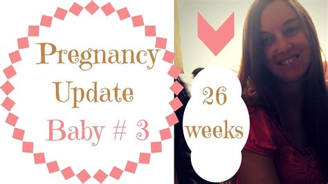 26 Weeks Pregnancy Update Baby Girl 3 Youtube