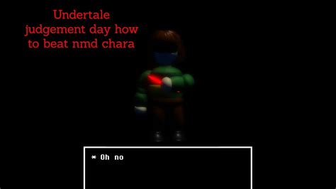 Roblox Undertale Judgement Day How To Beat No More Deals Chara Youtube