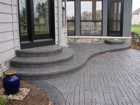 Expect the concrete slabs prices to fluctuate. Colored Concrete Patio Cement Creative Of Backyard Ideas ...