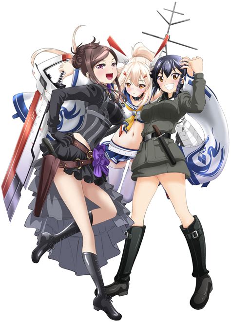 Safebooru 3girls D Anzio Military Uniform Ayanami Azur Lane Azur
