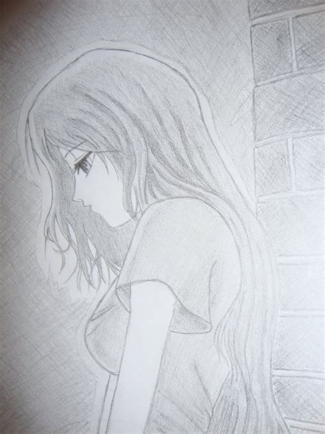 Anime Sad Girl By Hime Tsubasa On Deviantart