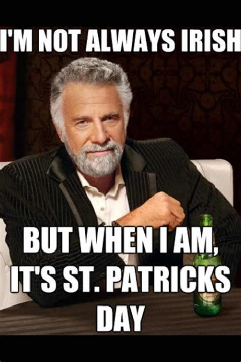 Funny St Patricks Day Memes Irish Beer Green Lols