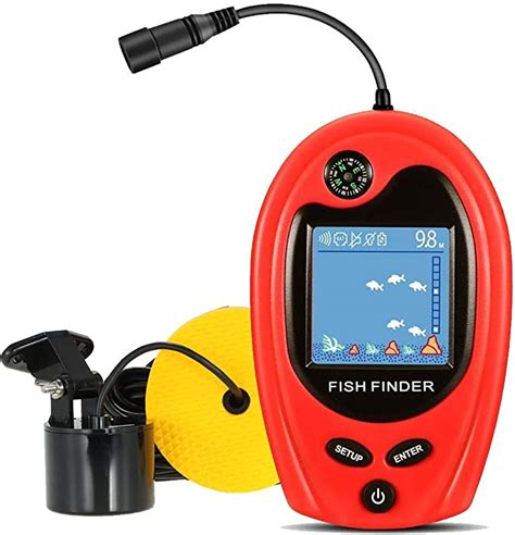 Lucky Portable Fish Finder Portable Fish Detector Depth Finderfish
