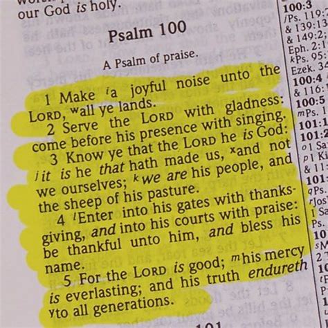 Psalm 100 Kjv 158 Psalm 100 Kjv Psalms Serve The Lord Christian