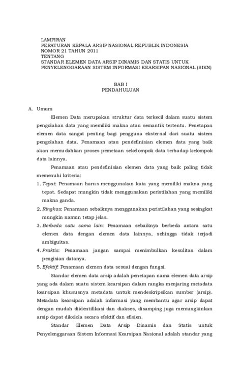 Pdf Arsip Nasional Republik Indonesia Fajar Sulistyo