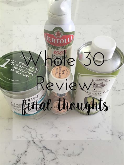 Whole 30 Review