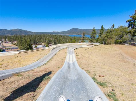 Alpine Slide At Magic Mountain Big Bear Ca That Adventure Life