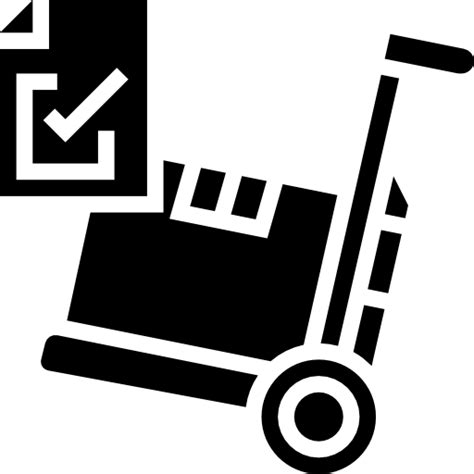 Inventory Icon Png Black