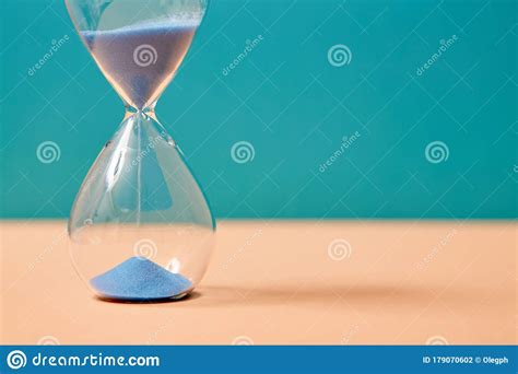 Hourglass On The Sand Stock Photo 186959640