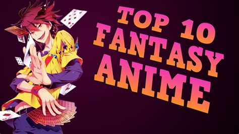 Navigating the anime world can be difficult when there are so many shows in different genres to watch. TOP 10 FANTASY ANIME German/Deutsch - YouTube
