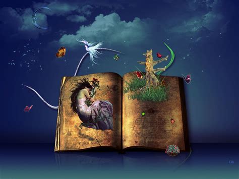 Fairy Tale Magical Book Art Fantasy
