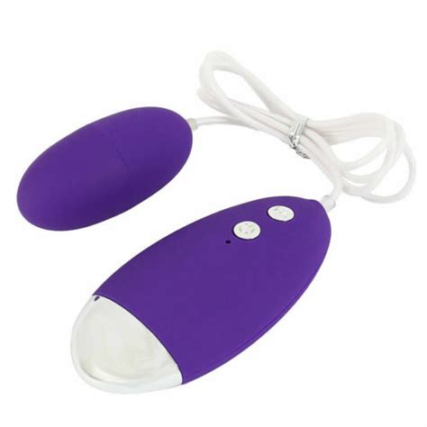 Bullet Vibe Vibrating Clitoral Massager Vibrator Sex Toy For Women Remote Purple Ebay