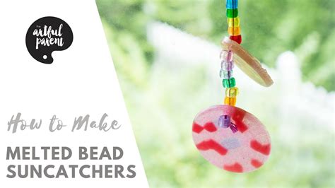 How To Make Melted Bead Suncatchers Youtube