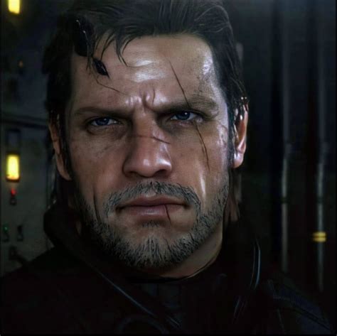 Venom Snake With Different Facial Hair Without Eye Patch R