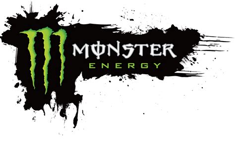 Логотип Monster Energy Продукты