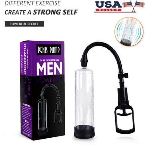 Vacuum Penis Pump For Beginners Male Penile Erection Enlargement Enhancment ED EBay