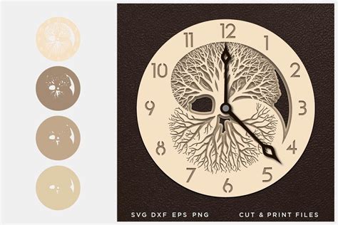 Mandala Clock Svg Free - 288+ SVG File for DIY Machine