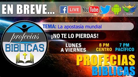 La Apostasía Mundial Serie Estudios De Las Profecías Bíblicas Youtube