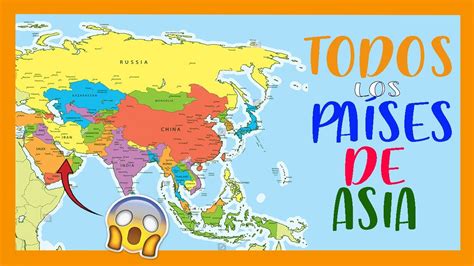 paÍses y capitales de asia mapa político de asia fm