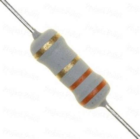 05 W ~ 5 W 01 Ohm ~ 1 Mega Ohm Metal Oxide Film Resistor Mor