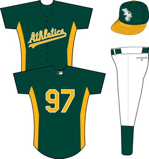 Oakland Athletics Uniform Practice Uniform American League Al