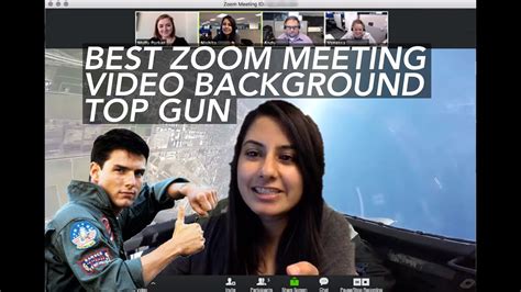 Top Gun Zoom Backgrounds