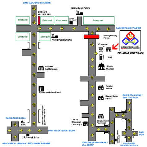 Hakcipta terpelihara © 2014 majlis agama islam, melaka (maim). Pelan Lokasi KOPERASI | KOPERASI FELCRA SEBERANG PERAK BHD