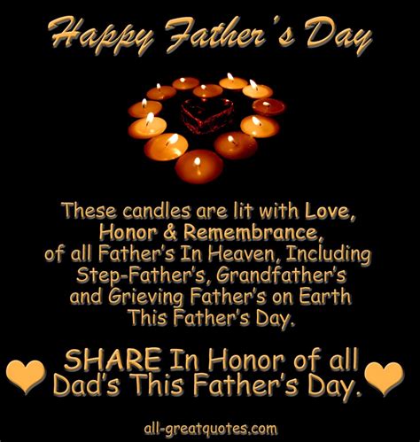 Father's day is a day of honouring fatherhood and paternal bonds, as well as the influence of fathers in society. In Loving Memory Cards - Fathers Day In Heaven