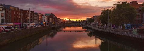 Dublin Sunset By M Woundy On 500px Dublin Sunset Ireland