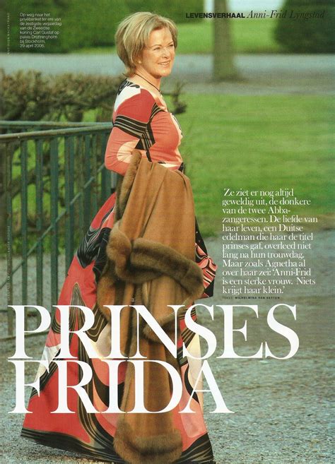 ABBA The Articles: Elegance, July 2011: Princess Frida