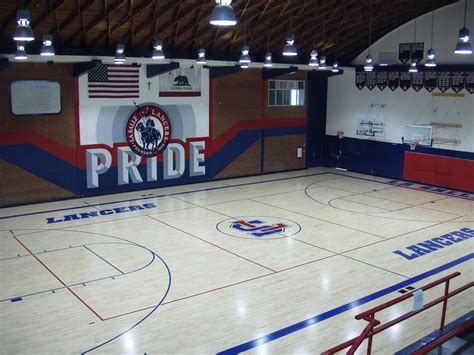 Basketball Gym Floor Designs