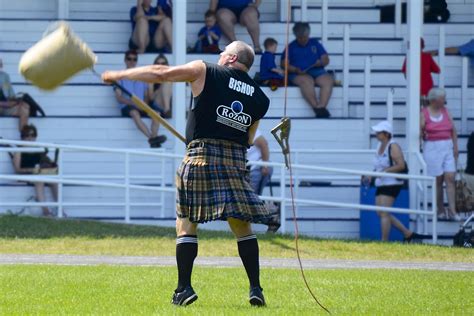 Pig Toss At The Glengarry Highland Games As A Test Of Stre Flickr
