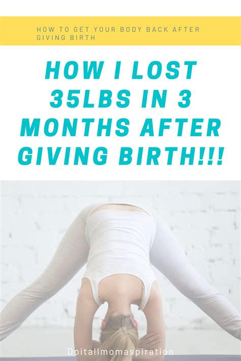 Pin On How To Get Your Body Back After Pregnancy
