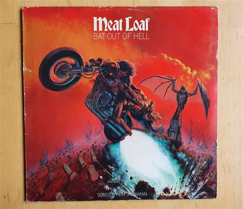 Meatloaf Bat Out Of Hell Original Vinyl Record Epc Etsy Canada