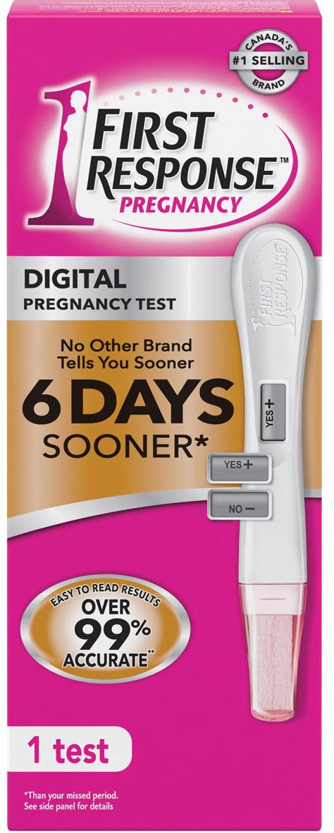 First Response Digital Pregnancy Test Artofit