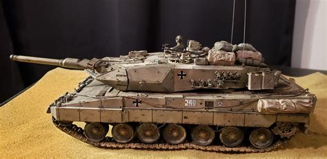 Leopard A Main Battle Tank Plastic Model Military Vehicle Kit