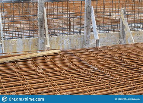 Reinforcing Bar Construction Stock Photo Image Of