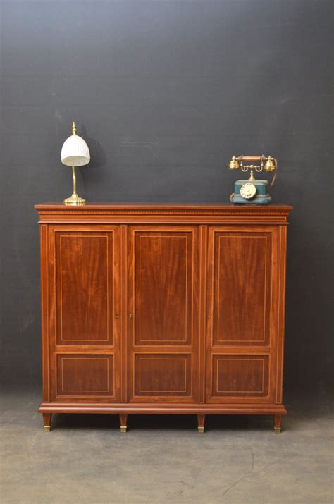 Kitchen is the heart of your home the same for your cabinet is the focal point of your kitchen which lends your space beauty and functionality. Unusual 3 Door Mahogany Cabinet - Antiques Atlas
