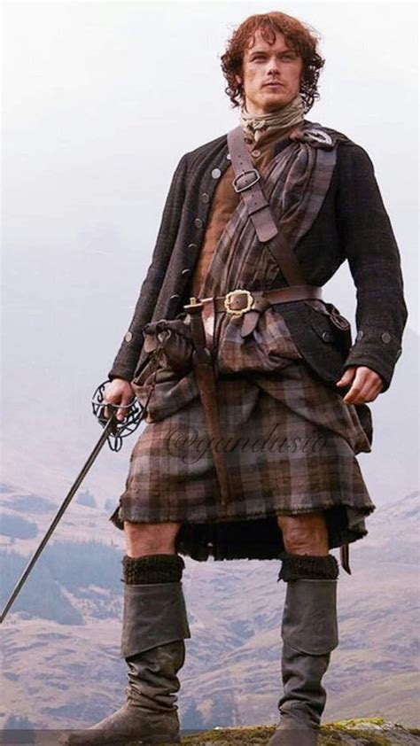 Sam Heughan Kilt