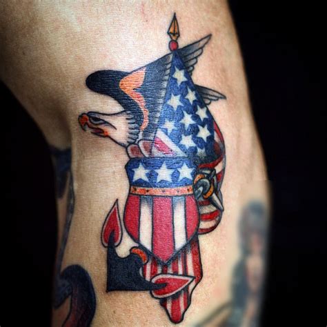 American Traditional Patriotic Tattoos Best Tattoo Ideas
