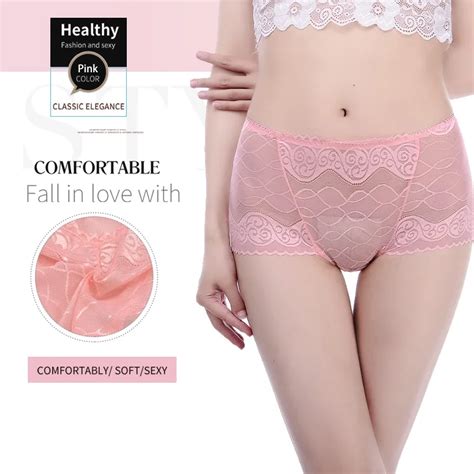 Innsly Womens Underwear Sexy Lace Jacquard Womens Panties Summer Breathable Womens Panties