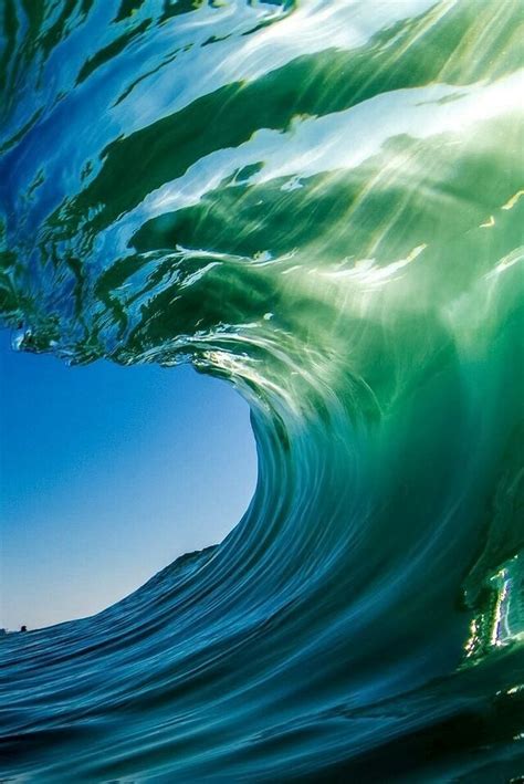 Beautiful Majestic Blue Green And Turquoise Ocean ♡♡♡ Waves