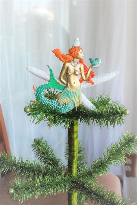 Stars and angels are universally loved tree toppers. Mermaid Tree Topper Starfish Tree TopperNautical Tree ...