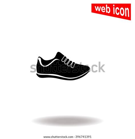 Vector Running Shoes Sneakers Stock Vector Royalty Free 396741391