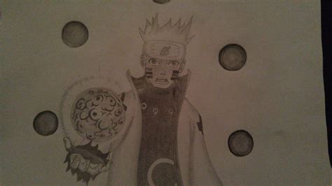 How To Draw Naruto Six Paths Mode Part 2 Shading Anime Amino