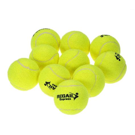 10pcsbag Tennis Training Ball Practice High Resilience Training